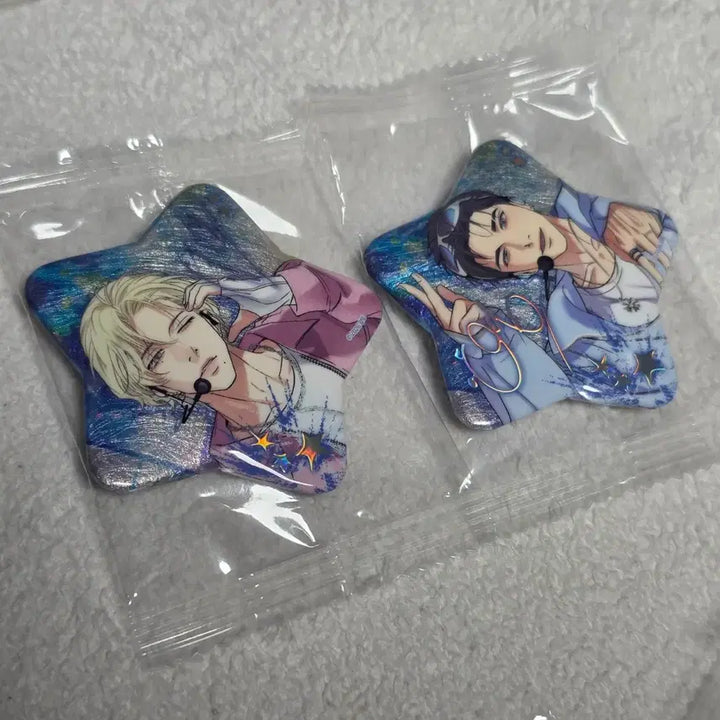 [BUNJANG] Sparkles Pop-up Bundle Set Baek In-Seo Baek Young-Woon Can Badge Set Goods / 일괄) 스파클즈 팝업 백라이트 한서인 백영운 캔뱃지 세트 굿즈