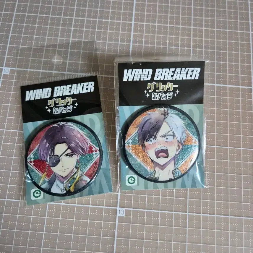 [BUNJANG] Winbre Windbreaker Suo Sakura Bundle Set Badge / (일괄) 윈브레 윈드브레이커 스오 사쿠라 뱃지
