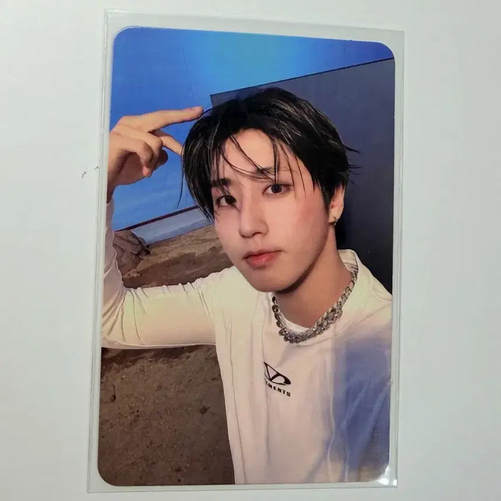 [BUNJANG] Stray Kids Han Karma HOORAY Double-Sided Photocard / 스트레이키즈 카르마 HOORAY 한지성 양면포카