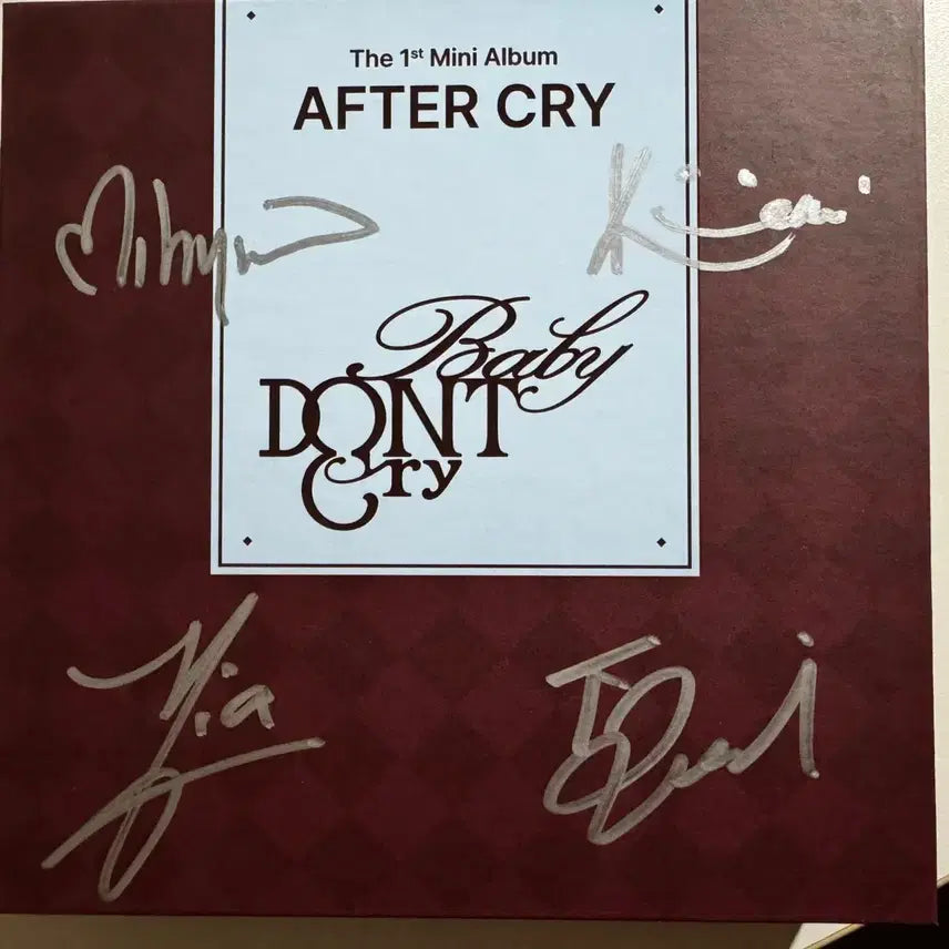 [BUNJANG] BABYDON'TCRY Signed Album Red Ver. / 베이비돈크라이 베돈크 싸인 앨범