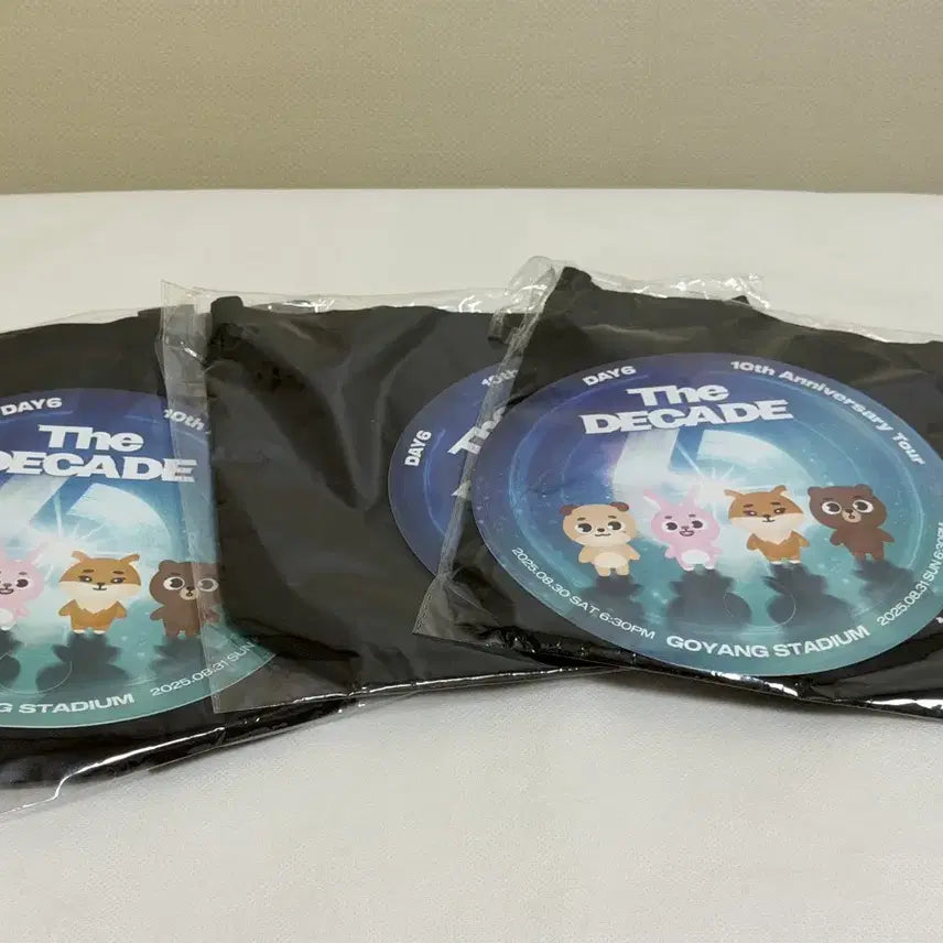 [BUNJANG] Day6 Goyang Concert Entrance Gift Bag + Fan Set (Bundle) / 데이식스 고양콘 입장기프트 가방+부채 3세트 일괄