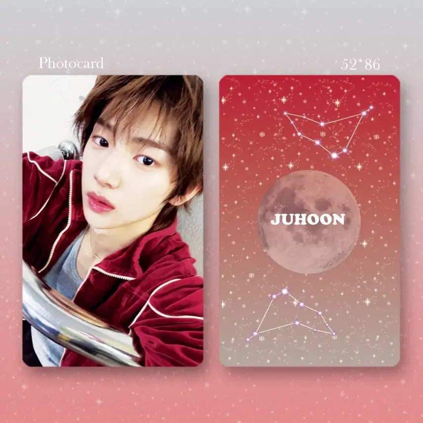 [BUNJANG] Joohoon (CORTIS) Photocard Design Set / 코르티스 주훈 비공굿 포카 도안 4종
