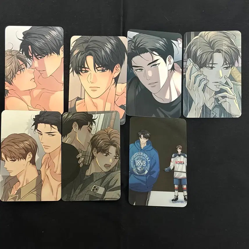 [BUNJANG] Lezhin Cafe Rebom Sparkles 10th Gen Bundle Set Photocard / 레진 레봄 특전 스파클즈 10특 해빙곡선 일괄 양도합니다