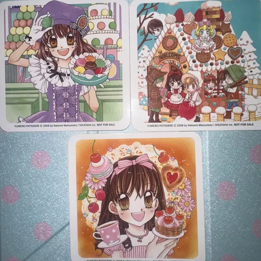 [BUNJANG] Yumeiro Patissiere Original Drawing Pop-Up Limited Edition Bundle / 꿈빛파티시엘 팝업 원화 팝업 특전 일괄 판매