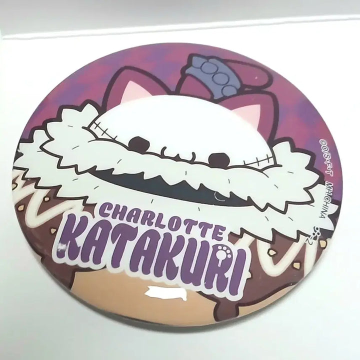 [BUNJANG] One Piece Katakuri Megacats Nyanpeace Can Badge / 원피스 카타쿠리 메가캣 냥피스 캔뱃지