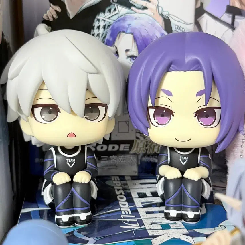 [BUNJANG] Blue Lock Nagi &amp; Reo Look Up Figure Set Vol. 1 / 블루록 나기 레오 룩업 1탄