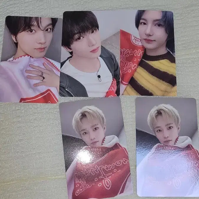 [BUNJANG] NCT Dream Christmas Trading Photocard Set - Haechan, Jisung, Renjun, Chenle / 일괄)엔시티nct dream 크리스마스 트레카 포카 해찬 지성 런쥔 천러
