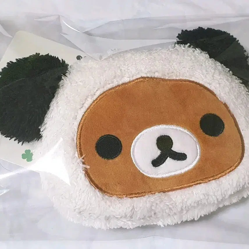 [BUNJANG] Rilakkuma Panda Face Shopping Bag Keychain New / 판다 리락쿠마 얼굴 장바구니 키링 새상품