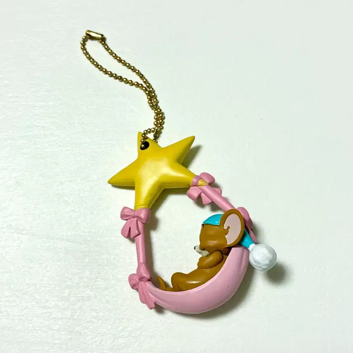 [SOLD OUT] 톰과 제리 가챠 잠꾸러기 (별님 제리)