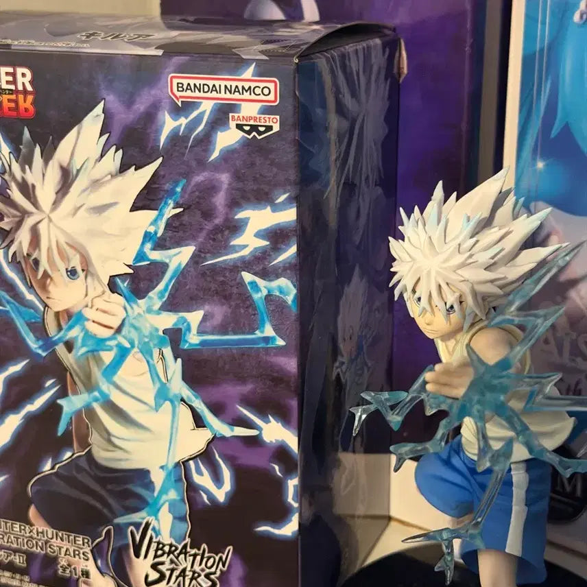 [BUNJANG] Hunter x Hunter Killua Zoldyck Vibration Figure Banpresto / 헌터헌터 헌헌 키르아 조르딕 바이브레이션 피규어 반프레스토