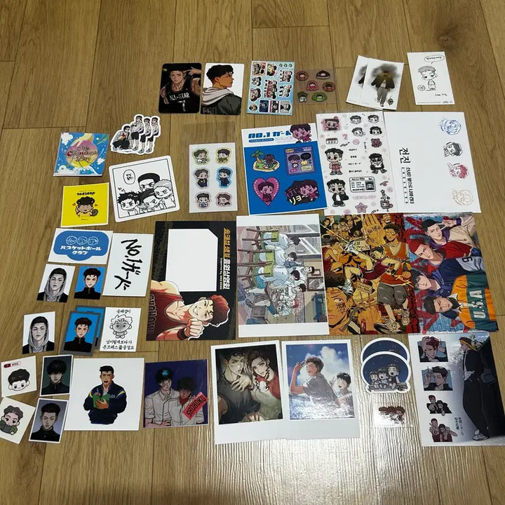 [BUNJANG] Slam Dunk Song Taeseop Goods Sticker, Postcard, Photocard, Acrylic Stand / 슬램덩크 송태섭 굿즈 스티커 엽서 포카  아크릴스탠드