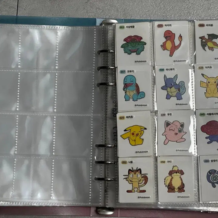 [BUNJANG] Pokemon Stickers Bundle Set / 포켓몬 띠부씰 일괄