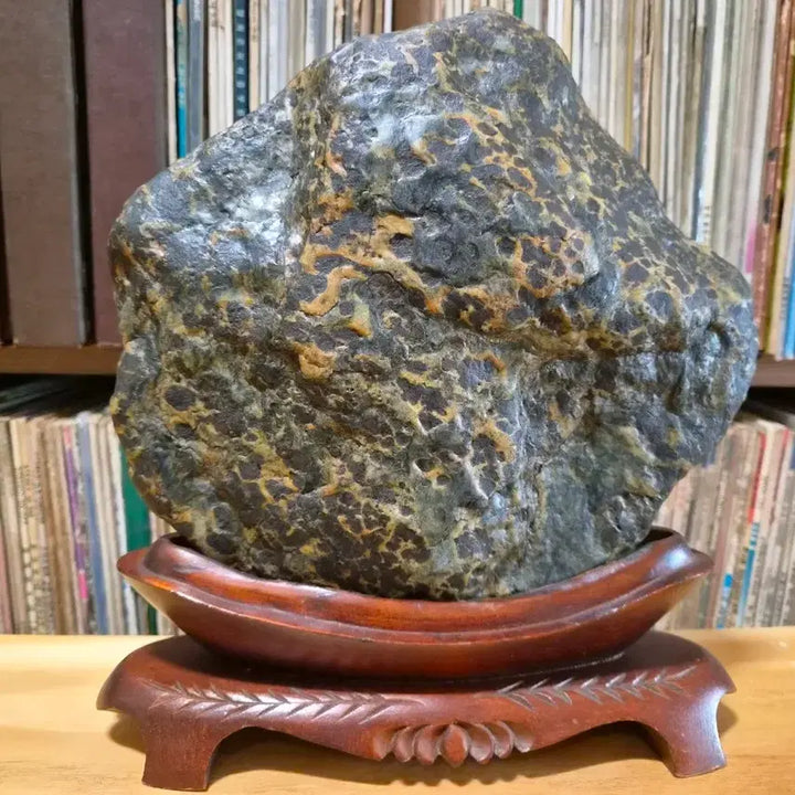 [BUNJANG] Unique Natural Stone Display with Stand / 수석 받침대 포함