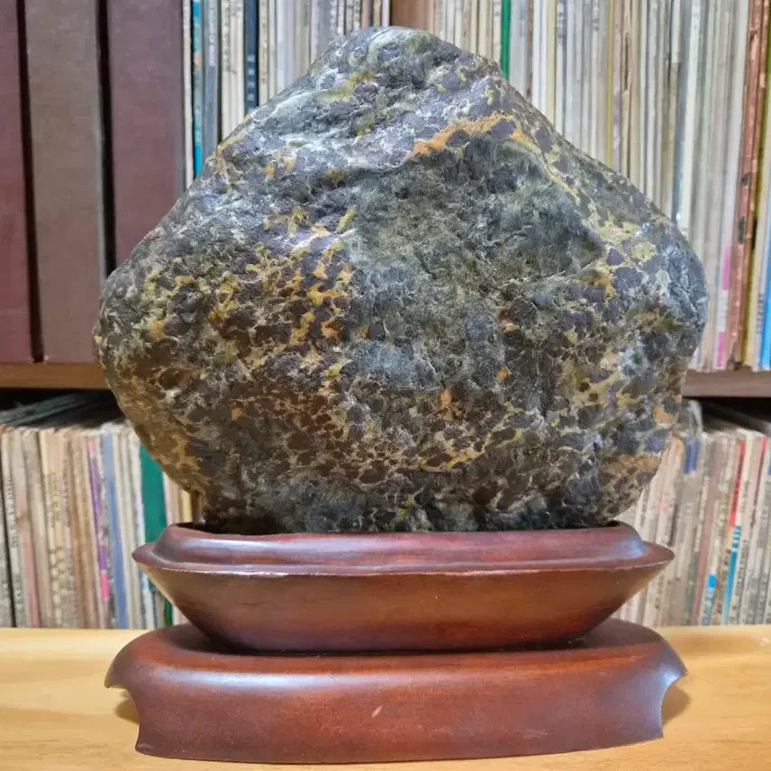 [BUNJANG] Unique Natural Stone Display with Stand / 수석 받침대 포함