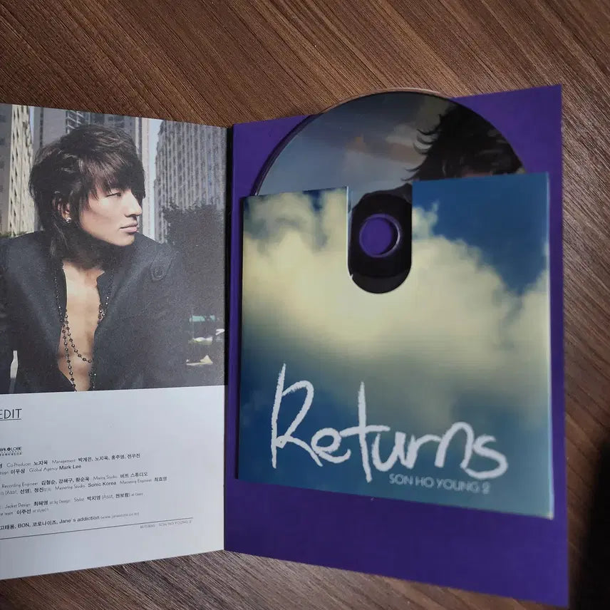 [BUNJANG] Son Ho Young The 2nd Album - Returns (Mint Condition) / [CD] 손호영 정규 2집 앨범 - Returns (상태 최상)