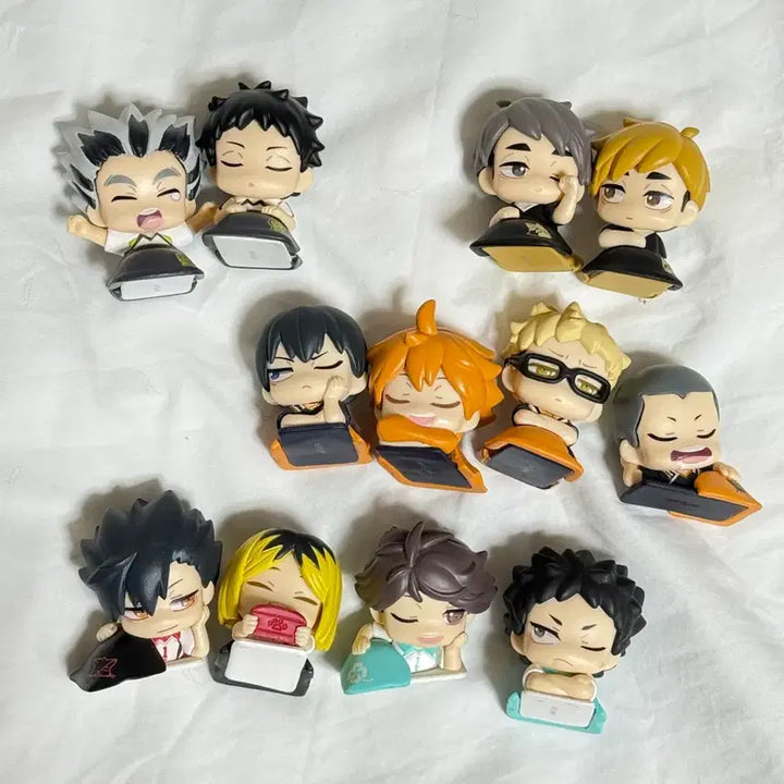 [BUNJANG] Haikyuu!! Onemutan Gacha Figures Bundle Set (Parts 1, 2, 3) / 일괄)하이큐 가챠 오네무탄 1,2,3탄