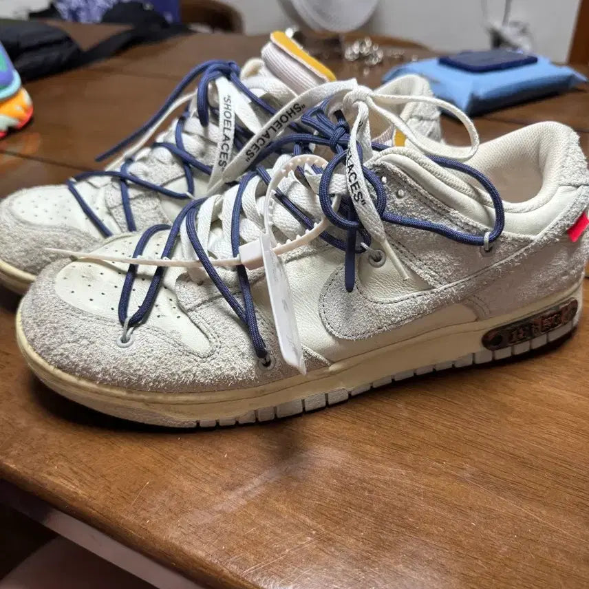 [BUNJANG] Nike x Off-White Dunk Low Sneakers / 나이키 x 오프화이트 덩크 로우 스니커즈