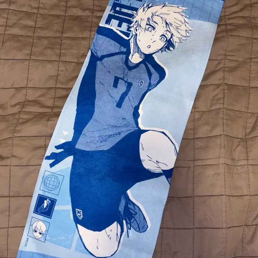 [BUNJANG] Blue Lock Nagi Gym Sack Set Slogan / 블루록 OS팝업 나기 짐색세트 슬로건