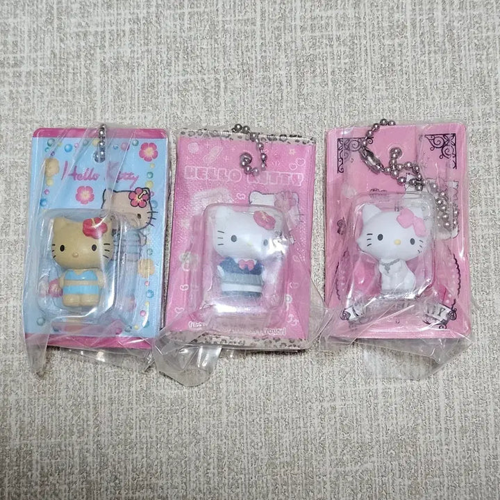 [BUNJANG] Sanrio Hello Kitty Package Miniature Collection Gacha (3 Type Set) / 산리오 헬로키티 패키지 미니어쳐 콜렉션 가챠 (3종 세트)
