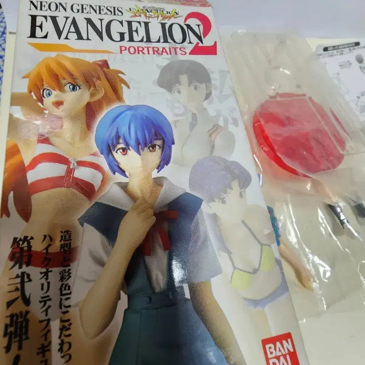 [BUNJANG] Bandai Evangelion Portraits 2 Figure Set (Asuka, Rei, Mari) / 반다이 에반게리온 Portraits 2 피규어