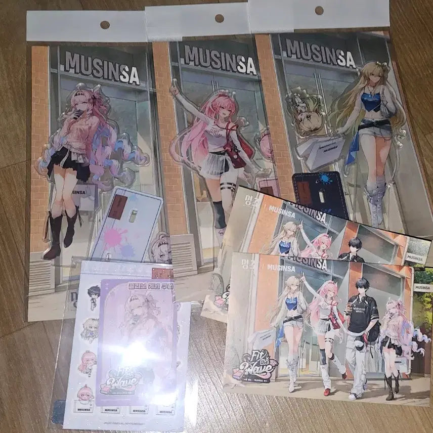 [BUNJANG] Myojo Acrylic Stand Bundle Set / 명조 무신사 아크릴 스탠드 및 나머지 일괄 판매