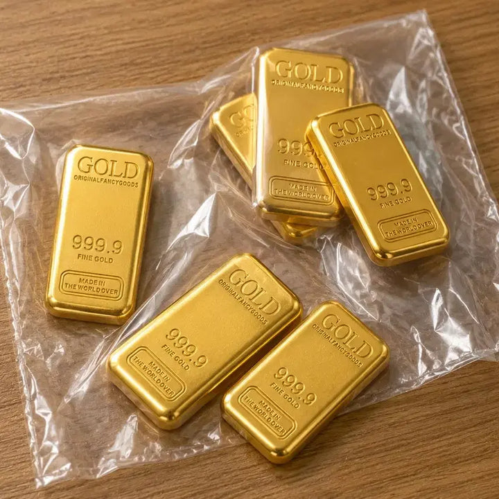 [BUNJANG] Decorative Fake Gold Bar (Set) / 장식용 페이크 골드바