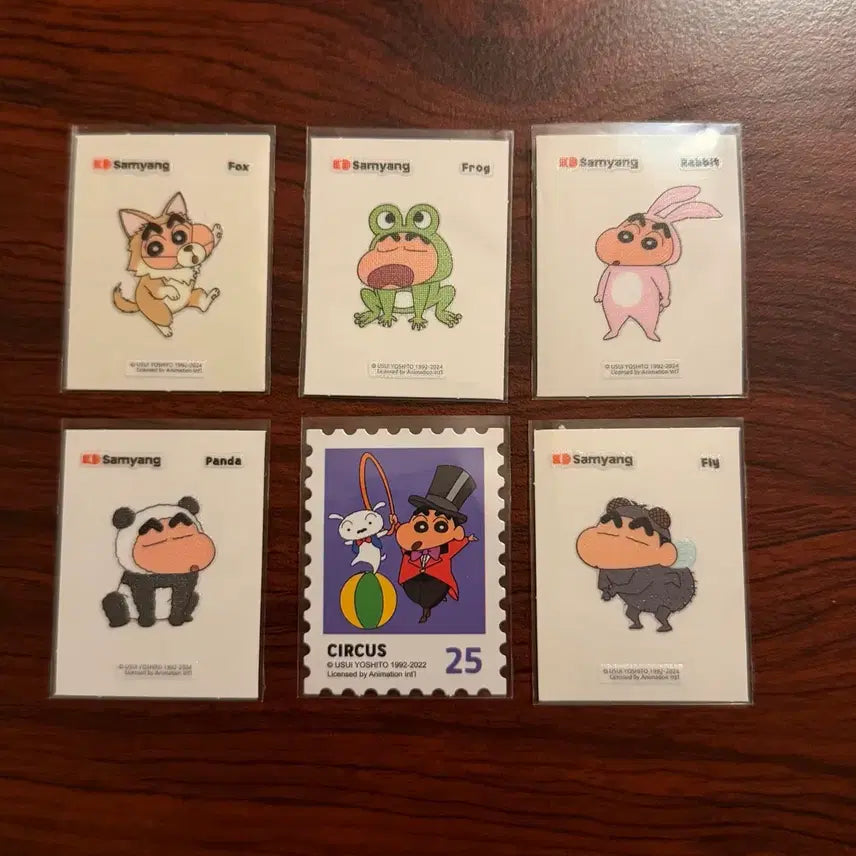 [BUNJANG] Crayon Shin-chan Animal Sticker Bundle / 짱구 동물 띠부띠부씰 일괄판매합니다