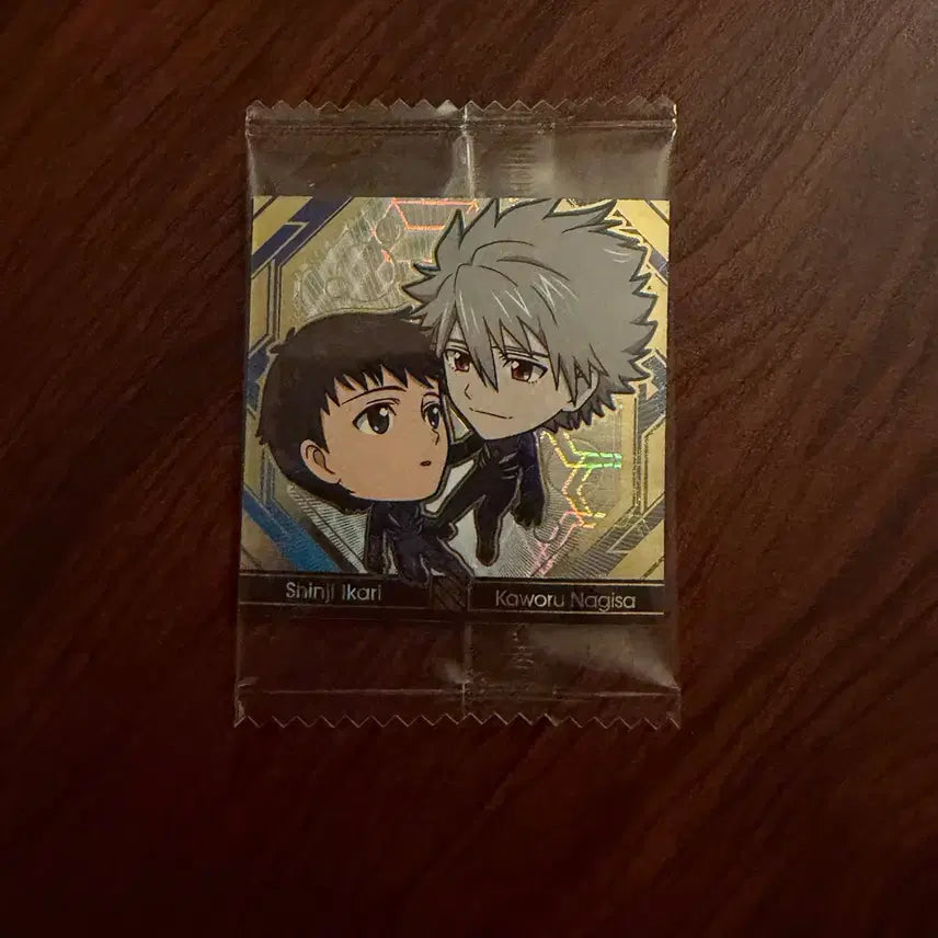 [BUNJANG] Evangelion Wafers Kaoru &amp; Shinji SSR Card / 에반게리온 웨하스 카오루&amp;신지 SSR