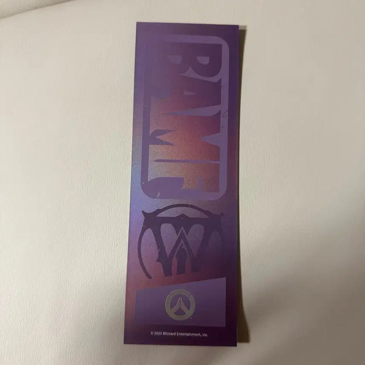 [BUNJANG] Overwatch Official Goods Cassidy Hologram Ticket / 오버워치 공식굿즈 홀로그램 티켓 캐서디(맥크리)