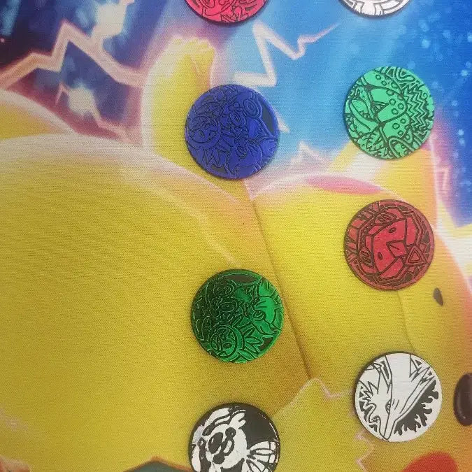 [BUNJANG] Pokemon Trading Card Game Ancient Coin Playmat / 포켓몬카드게임 고대동전 플레이매트