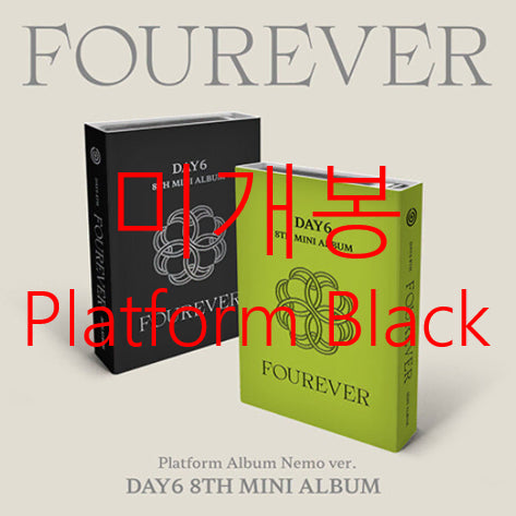 [BUNJANG] DAY6 FOUREVER Black (Platform) Sealed / [미개봉] 데이식스 - FOUREVER [Black] (Platform)