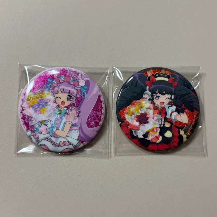 [BUNJANG] Pripara Manaka Nao &amp; Garuru Can Badge Set / 프리파라 가루루 캔뱃지 애니메이트 굿즈