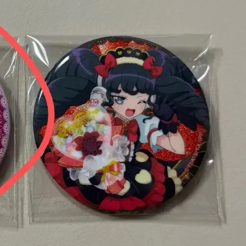 [BUNJANG] Pripara Manaka Nao &amp; Garuru Can Badge Set / 프리파라 가루루 캔뱃지 애니메이트 굿즈