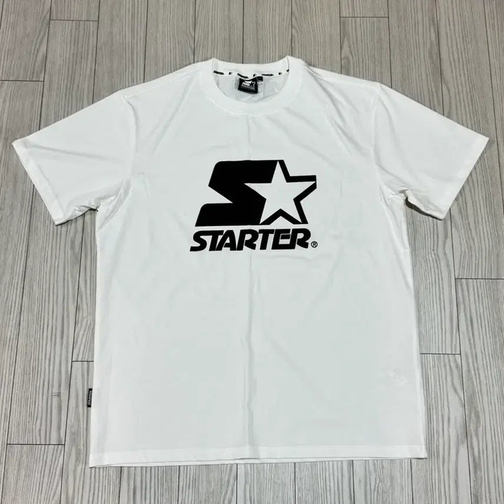 [BUNJANG] Starter White Short Sleeve T-Shirt (Size L) / 스타터 반팔 L 미사용 화이트