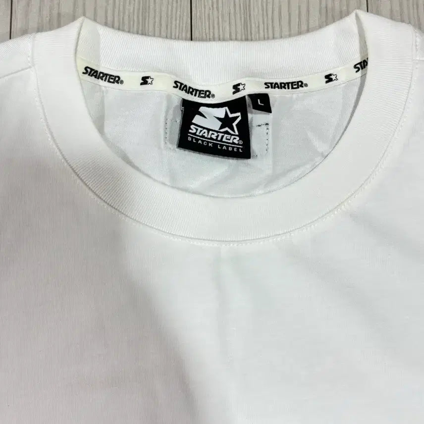 [BUNJANG] Starter White Short Sleeve T-Shirt (Size L) / 스타터 반팔 L 미사용 화이트