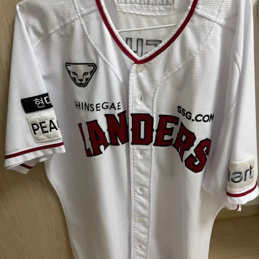 [BUNJANG] SSG Landers Lee Tae-yang Korean Series Championship Game-Worn Jersey / SSG랜더스 이태양 한국시리즈 우승 실착 유니폼