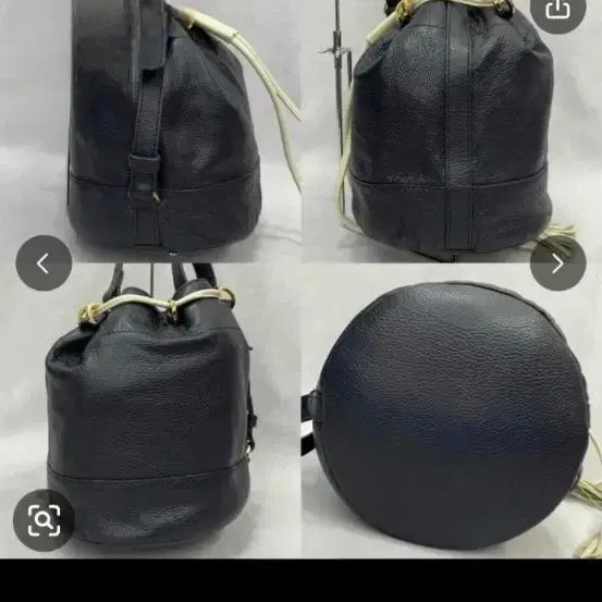 [BUNJANG] See By Chloé Small Genuine Leather Bucket Shoulder Bag Navy / [씨바이끌로에] 가죽 버킷백 찐네이비 숄더백 스몰