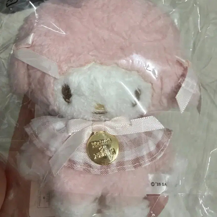 [BUNJANG] Sanrio Maison de Fleur My Melody Piano Doll Keyring Mascot / 산리오 메종 드 플뢰르 마이멜로디 피아노 인형키링 마스코트 인형