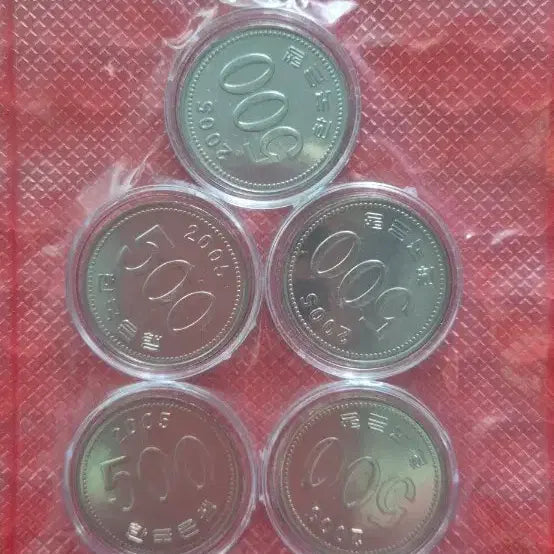 [BUNJANG] South Korea 500 Won Commemorative Coin Set / 한국 500원 기념 주화 세트