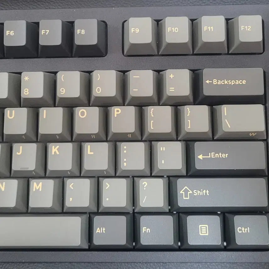 [BUNJANG] Mstone Groove F SF Silicone Black Yellow Edition Keyboard / 엠스톤 그루브 f sf 실리콘 풀윤활 블랙옐로우에디션