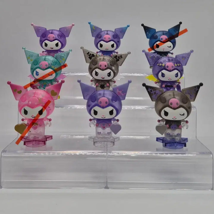 [BUNJANG] Kuromi Mini Figure Puzzle Starry Night Series / 쿠로미 미니피규어 퍼즐 러브 별이 빛나는 밤 시리즈