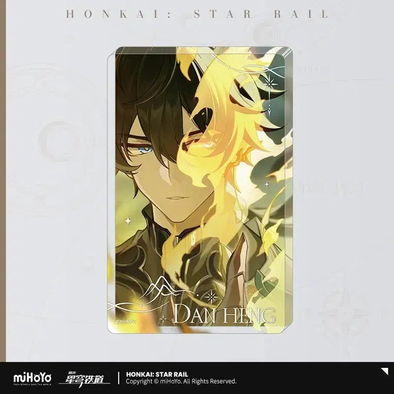 [BUNJANG] Honkai: Star Rail Dan Heng Empyrean Acrylic Block / 붕괴 스타레일 단항 등황 아크릴 블럭 디오라마 판매
