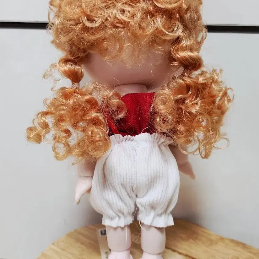 [BUNJANG] Baby Doll with Curly Blonde Hair / 베이비인형
