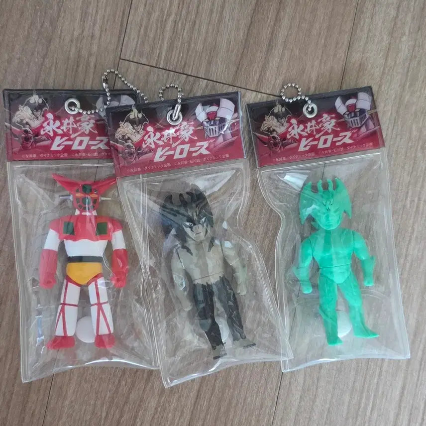 [BUNJANG] Go Nagai Heroes 3-Piece Figure Set / 나가이 고 히어로즈 피규어 3종
