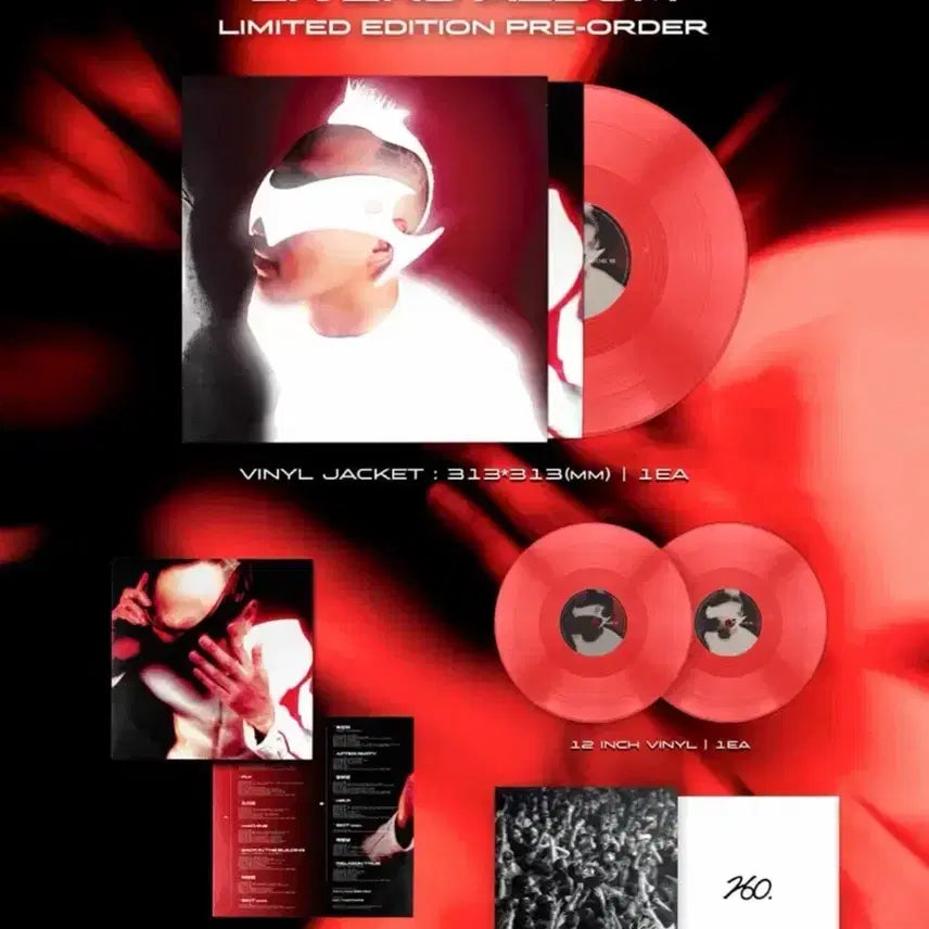 [BUNJANG] Ek Yaho Limited Edition Red Vinyl LP (Sealed) / Ek yaho 한정판 lp 새상품