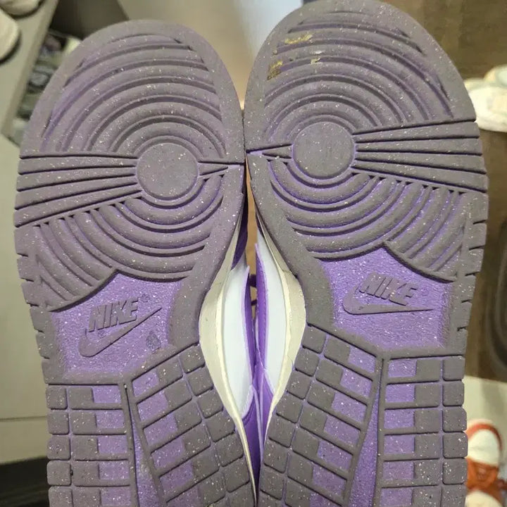 [BUNJANG] Nike Dunk Low Purple/White Sneakers / 나이키 덩크 로우 퍼플/화이트 운동화