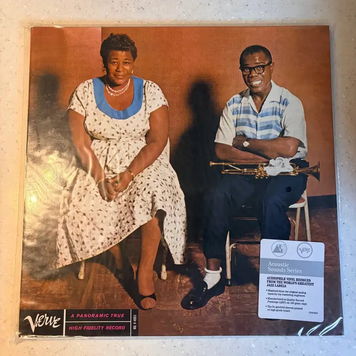 [BUNJANG] Ella Fitzgerald &amp; Louis Armstrong Ella and Louis Acoustic Sounds Series 180g LP (Sealed) / (인하/새제품) 재즈 LP 엘라 루이스 Ella Louis (어쿠스틱)