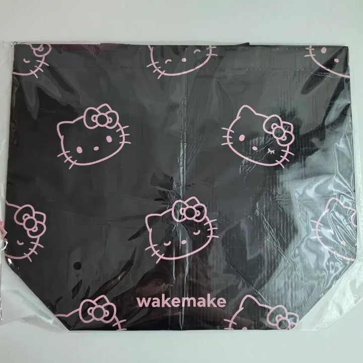 [BUNJANG] WAKEMAKE Hello Kitty Taplin Bag Reusable Bag (Sealed) / 웨이크메이크 헬로키티 타포린백 리유저블백 미개봉