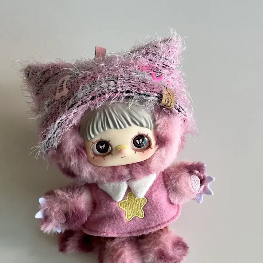 [BUNJANG] MeiMei Kitten Academy Pink Nyan Plush / 메이메이 키튼 아카데미 학원시리즈_핑크냥이