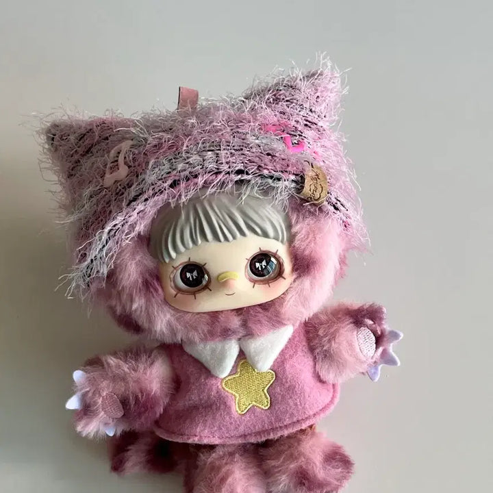 [BUNJANG] MeiMei Kitten Academy Pink Nyan Plush / 메이메이 키튼 아카데미 학원시리즈_핑크냥이